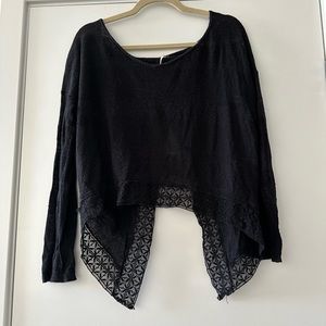Free People Open Back Sweater